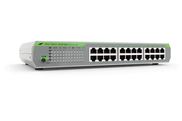 AT-FS710 24 ports - Switches Plug & Play Fast Ethernet 10/100Base-TX