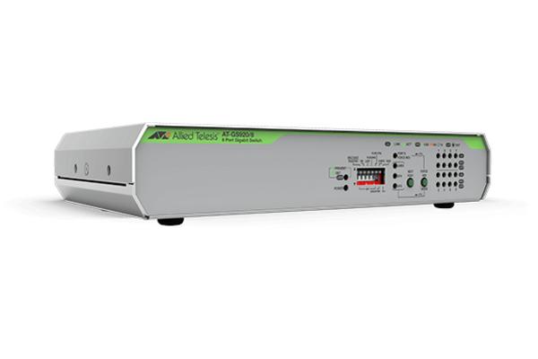 AT-GS920/8 - Switch P&P Gigabit 8 1000Base-TX, DIP Switch