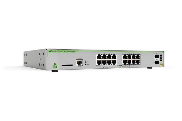 AT-GS970M/18 - Switch CentreCOM manag. L3 Gigabit 16 ports 1000Base-TX, 2 SFP