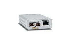 AT-MMC2000 - Mini Conv. média 1000Base-TX vers 1000Base-SX MM, 10/100/1000TX, LC