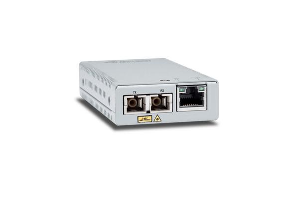 AT-MMC2000 - Mini Conv. média 1000Base-TX vers 1000Base-SX MM, 10/100/1000TX, LC