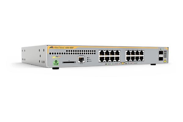 AT-X230-18GP - Switch manag. L3 AlliedWare Plus Gigabit 16 ports PoE+, 2 SFP