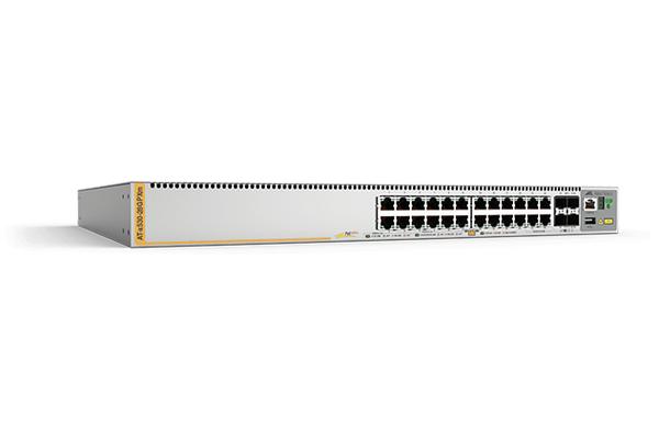 AT-X530 PoE - Switches manag./empil. L3 Multigigabit, 24 ports PoE+