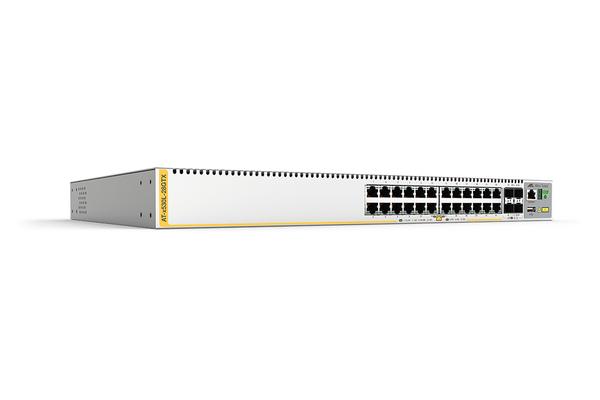 AT-X530L - Switches manag./empil. L3, 24 ports Gigabit, 4 uplinks SFP+ 10G