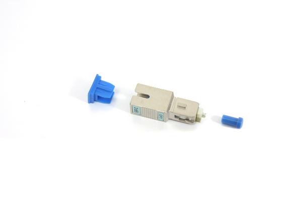 Atténuateur fixe monomode SCAPC Mâle/Femelle, 10 dB