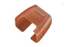 Bagues de couleur pour cordons, marron