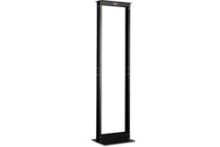 Bâtirack simple cadre, épaisseur 80 mm, profondeur 380 mm, 27U, 530 mm, noir