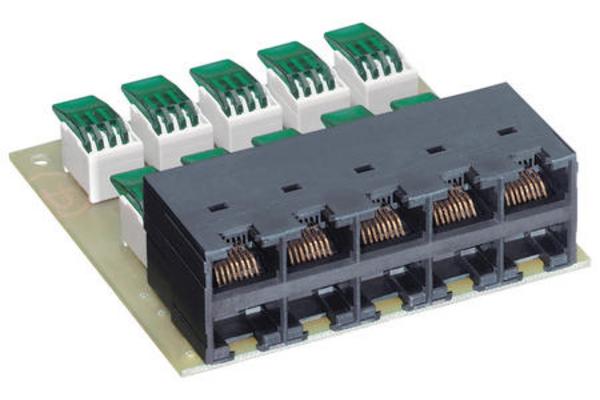 Bloc de 10 RJ45 câblées 45,78
