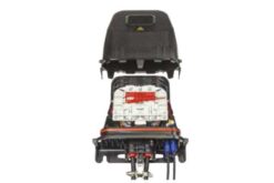 Boite de protection d épissures IP68 BPEO taille 0, noir