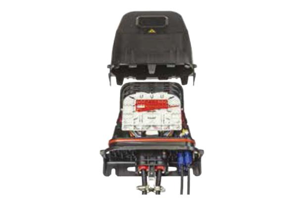 Boite de protection d épissures IP68 BPEO taille 0, noir