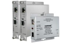 CNFE2MCPOE - Conv. média Fast Ethernet indus. 10/100Base-TX PoE+ vers SFP
