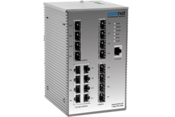 CNGE20MS - Switch indus. manag. L2 8 ports Gigabit et 12 SFP