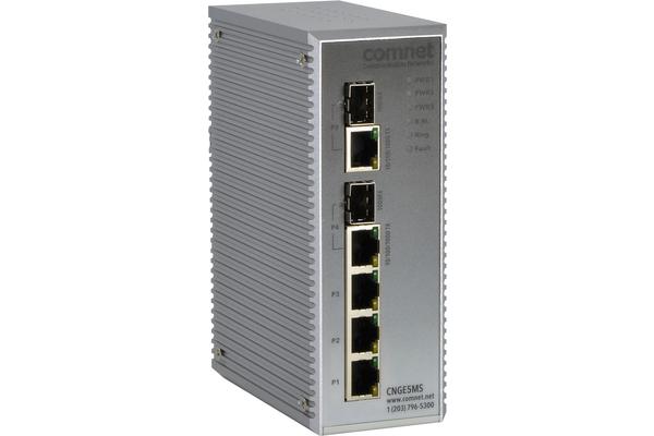 CNGE5MS - Switch indus. manag. L2 3 Gigabit & 2 combo 1000Base-TX/SFP