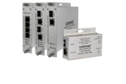 CNMC2SFP - Conv. média Gigabit indus. 2 ports 10/100/1000Base-TX vers 2 SFP