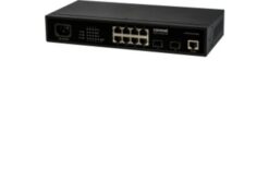 CWGE10FX2TX8MS - Switch manag. L2, 8 ports Gigabit et 2 SFP, format desktop