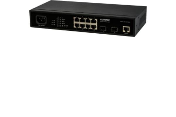 CWGE10FX2TX8MS - Switch manag. L2, 8 ports Gigabit et 2 SFP, format desktop