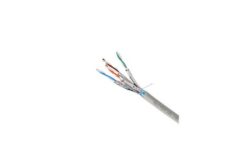Câble F/FTP Cat6A LSZH Dca, 4 paires, touret 300 m, gris