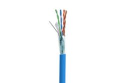 Câble F/UTP Cat6 LSZH, 4 paires, 305 m, bleu