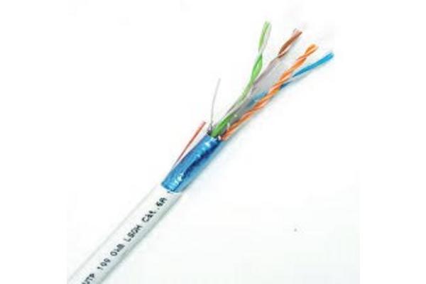 Câble F/UTP Cat6A LSZH, 4 paires, par 500 m