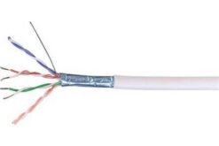 Câble Netconnect F/UTP Cat6A LSZH 4 paires, par 500 m, blanc