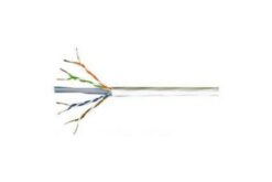 Câble Netconnect U/UTP Cat6 LSZH 2x4 paires, par 500 m