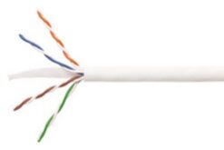 Câble Systimax 4 paires U/UTP cat6 LSZH, blanc