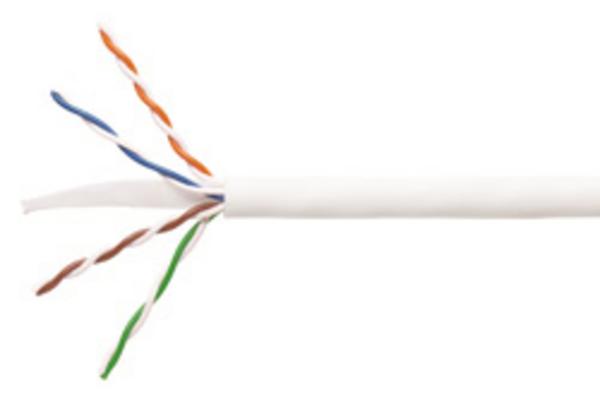 Câble Systimax 4 paires U/UTP cat6 LSZH, blanc