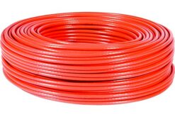 Câble multibrin F/UTP CAT6 rouge - 100 m
