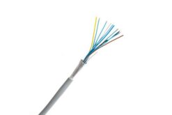 Câbles SYT1 numériques 0,5 mm AWG24 LSZH, 10 paires, couronne 100 m, gris