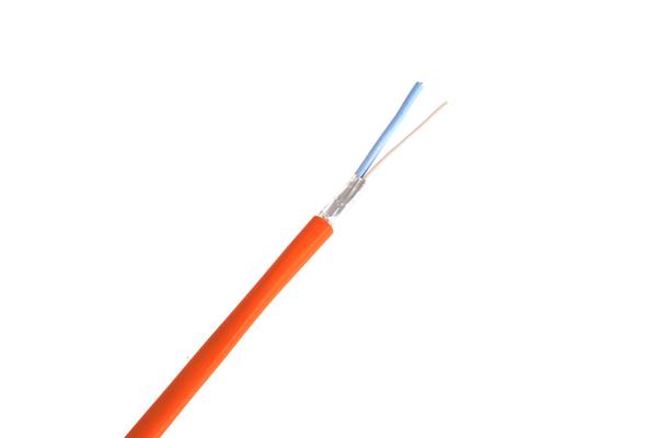 Câbles de transmission sécurité incendie CR1/C1, 1 paires, couronne 100 m