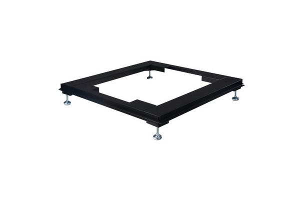 Chaise pour baie BEPF, hauteur ajustable de 150 à 230 mm, noir, 600x1000hauteur
