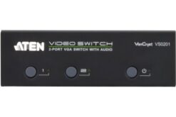 Commutateur 2 PORTS vga + audio+ RS232 aten VS0201 300MHz