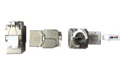 Connecteur RJ45 blindé Cat6 sans outil avec attache rapide
