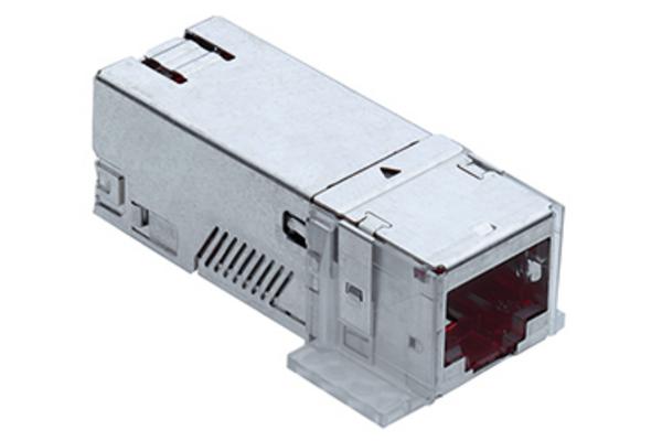 Connecteur RJ45 blindé Cat6A ISO Adv. sans outil