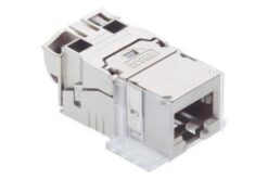 Connecteur RJ45 blindé Cat6A ISO sans outil, pack de 100, snap-in, p24 vide ST