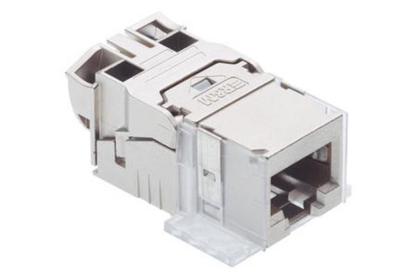 Connecteur RJ45 blindé Cat6A ISO sans outil, pack de 100, snap-in, p24 vide ST