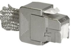 Connecteur RJ45 blindé Cat6A sans outil, lot de 8