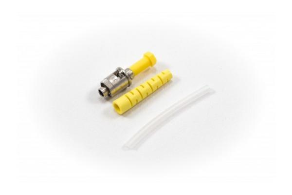 Connecteur ST pré-encollé Hot-Melt monomode 126 manchon jaune