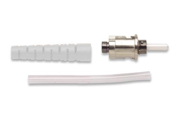 Connecteur ST pré-encollé Hot-Melt multimode 125+ manchon blanc