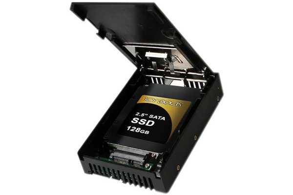 Convertisseur de DD et SSD 2.5" vers 3.5" à fermeture auto