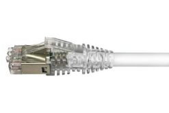Cordon Netconnect RJ45 S/FTP Cat6 LSZH, 5 m, blanc