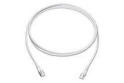Cordon Netconnect RJ45 Slim Lin S/FTP Cat6A LSZH, 5 m, blanc
