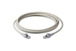 Cordon RJ45 S/FTP Cat6A LSZH Hardware, 1 m, gris