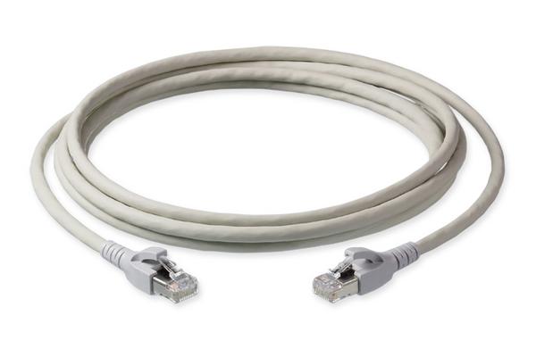 Cordon RJ45 S/FTP Cat6A LSZH Hardware, 3 m, gris