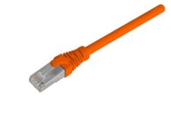 Cordon RJ45 S/FTP Cat6A LSZH orange, 3 m