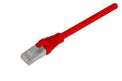 Cordon RJ45 S/FTP Cat6A LSZH rouge, 10 m