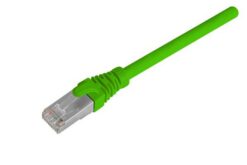 Cordon RJ45 S/FTP Cat6A LSZH vert, 7,5 m