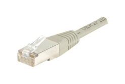 Cordon RJ45 catégorie 6 F/UTP gris - 3 m