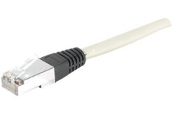 Cordon RJ45 catégorie 6 S/FTP LSOH PoE++ gris - 20 m