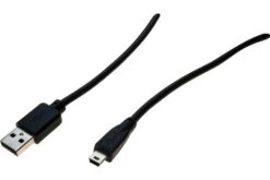 Cordon USB 2.0 type A / mini B - 5,0 m